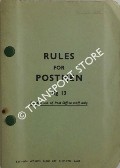 Book cover of Rules for Postmen on Outdoor Duties - Reg. 13 [1957] by Post Office